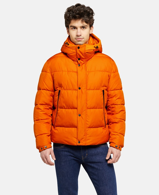Orange winter jacket – By Glance