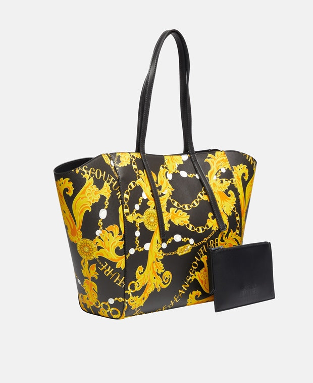 Versace Jeans Couture leather-look tote bag – By Glance
